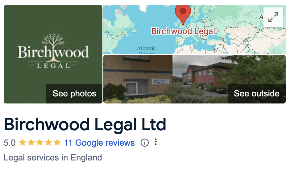 What People Are Saying About Birchwood Legal